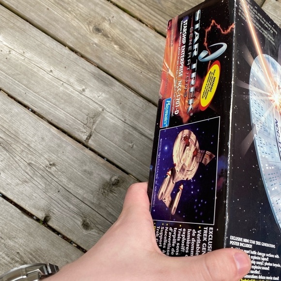 Lot of 4 Vintage 1993 Star Trek Toys In OG Box (Starship Enterprise) - Picture 14 of 16